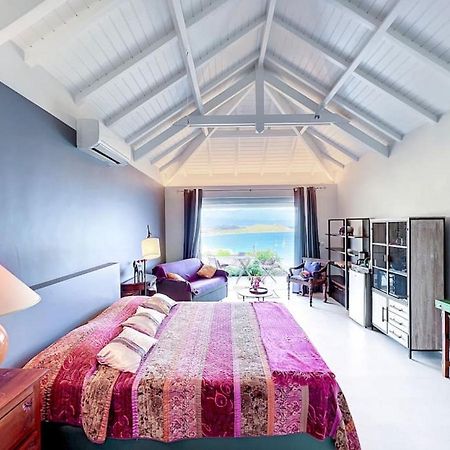 Blue Room In A Shared Villa Diamant With Communal Pool And Sea View Grand Case Ngoại thất bức ảnh